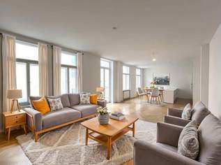 1030! Schöne 3-Zimmer ALTBAUWOHNUNG mit W/BALKON und 2 Bädern nahe Rochusmarkt!, 2941.32 €, Immobilien-Wohnungen in 1030 Landstraße