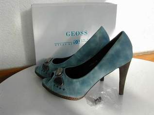 Nagelneue Highheels in Größe 40 in Blau von GEOSS, 15 €, Kleidung & Schmuck-Damenkleidung in 6600 Marktgemeinde Reutte