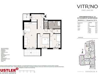 V I T R I N O - Stadt, Land, See NEUBAU, 1532.62 €, Immobilien-Wohnungen in 9020 