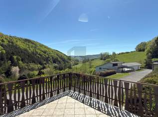 EINZELLAGE IM GRÜNEN MIT HERRLICHEM PANORAMA UND 2 GROSSEN NEBENGEBÄUDEN, 0 €, Immobilien-Häuser in 2803 Gemeinde Schwarzenbach