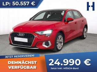 A3 SB 35 TDI Advanced Aut. PANO STHZ NAVI LEDER ++, 26490 €, Auto & Fahrrad-Autos in 2512 Katastralgemeinde Tribuswinkel
