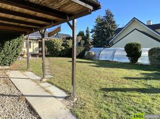 "die Badesaison genießen" Pachtgrund mit Bungalow mit großem Garten und Pool in der Feriensiedlung beim Badeteich Steinbrunn, 110000 €, Immobilien-Häuser in 7035 Steinbrunn
