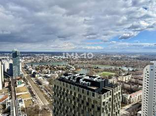 DC2: 41. Etage: Ihr privater Logenplatz über der Donau, 2800 €, Immobilien-Wohnungen in 1220 Donaustadt