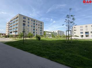 com22PLUS - Attraktiv geförderte SMART Mietwohnung mit DECKENKÜHLUNG und Loggia mit Blick ins Grüne, 410.65 €, Immobilien-Wohnungen in 1220 Donaustadt