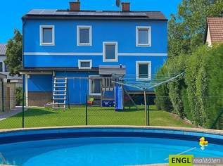 Familien-Idylle mit Pool und nachhaltiger Energieversorgung, 579000 €, Immobilien-Häuser in 2440 Gemeinde Gramatneusiedl