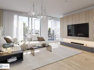 Die Symbiose - Pärchentraum im Neubau mit südseitigem Balkon, 445579.28 €, Immobilien-Wohnungen in 1140 Penzing