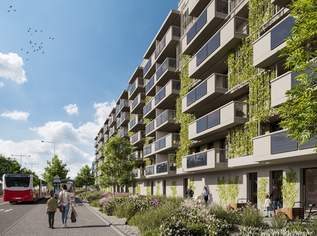 Investieren mit Zukunft: WohnenPlus-Konzept vereint Wohnen & Arbeiten I Attraktive 2-Zi Wohnung mit angeschlossenem Büro, 506000 €, Immobilien-Wohnungen in 1220 Donaustadt