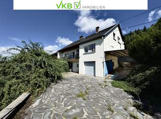SCHLÜßLBERG | STRAßFELD: Idyllisches Zweifamilienhaus mit großzügigem, sonnigem Garten und beeindruckendem Fernblick!, 380000 €, Immobilien-Häuser in 4707 Schlüßlberg