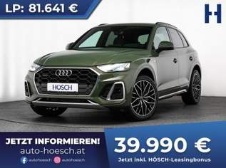 Q5 55 TFSI e quattro 2xS-LINE 19" AHK ASSISTENZ MATRIX, 41490 €, Auto & Fahrrad-Autos in 2512 Katastralgemeinde Tribuswinkel
