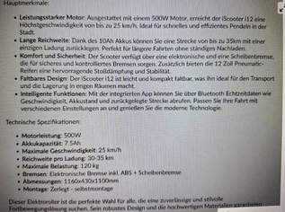 Elektroscooter mit Sitz NEU Elektroscooter mit Sitz NEU