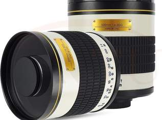 Objektiv Reflex 500mm/6,3 f. Canon, Nikon, Sony... Objektiv Reflex 500mm/6,3 f. Canon, Nikon, Sony...