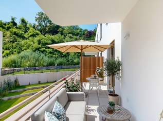 Ruhige 2-Zimmer-Wohnung mit großzügiger Südterrasse, 296700 €, Immobilien-Wohnungen in 3500 Am Steindl