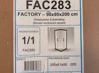 Aurlane Factory Duschkabine FAC283 90x90 cm, 130 €, Haus, Bau, Garten-Möbel & Sanitär in 4901 Ottnang am Hausruck Aurlane Factory Duschkabine FAC283 90x90 cm, 130 €, Haus, Bau, Garten-Möbel & Sanitär in 4901 Ottnang am Hausruck
