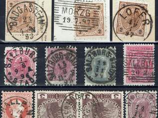 Ö-KuK Stempellot Salzburg ca. 80-Kleinpunkte (3), 17 €, Marktplatz-Sammlungen & Haushaltsauflösungen in 9020 Klagenfurt am Wörthersee