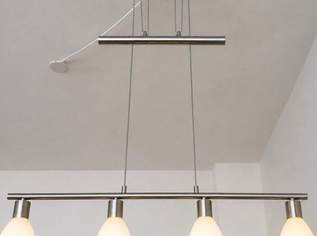 Hängelampe / Pendelleuchte mit 4 Glasschirmen, 10 €, Haus, Bau, Garten-Geschirr & Deko in 4100 Ottensheim
