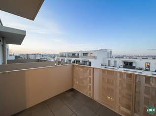 Tolle Aussicht - Moderne 2-Zimmer Wohnung mit Balkon nahe U1, 949 €, Immobilien-Wohnungen in 1220 Donaustadt