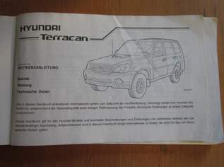 Betriebsanleitung Hyundai Terracan