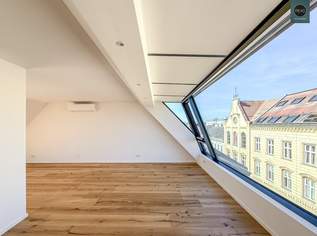 Provisionsfreier Erstbezug: Luxuriöse Dachgeschoss - Maisonette Wohnung mit Terrasse in Währinger Toplage! Klimatisiert, Smart-Home!, 1325000 €, Immobilien-Wohnungen in 1180 Währing