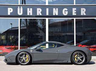 458 Speciale *4-Punkt Gurte*Bügel*Alcantara Charcoal*, 649900 €, Auto & Fahrrad-Autos in 4722 Peuerbach