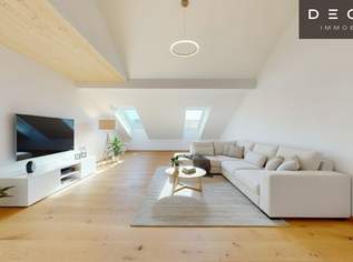 | EXKLUSIV & LICHTDURCHFLUTET | DACHGESCHOSS - MAISONETTE | 4 ZIMMER | CA. 155m² | MIT BLICK AUF DEN SCHLOSSBERG | PRIVATER LIFTZUGANG | 2 TERRASSEN | TOP LAGE, 1049000 €, Immobilien-Wohnungen in 8010 