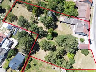 DB IMMOBILIEN | Großes Grundstück ° Bauland-Agrar Widmung ° mit viel Potenzial und sanierungsbedürftigem Haus zu kaufen!, 630000 €, Immobilien-Grund und Boden in 2213 Bockfließ