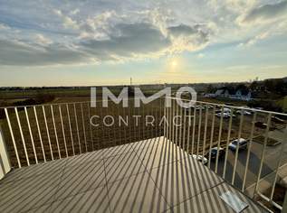 2 Monat Mietzinsfrei: 60m² Dachgeschosswohnung mit Kühlung & Blick über die Felder, 1148.99 €, Immobilien-Wohnungen in 1220 Donaustadt