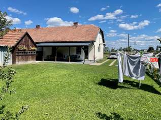 Renoviertes 3 Zimmer Einfamilienhaus mit Überdachter Terrasse, 2 Autoabstellplätzen & Klimaanlage Nähe Stadtgrenze Wien/Groß Enzersdorf, 399000 €, Immobilien-Häuser in 2301 Rutzendorf