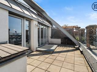 Traumhafte 3-Zimmer-Maisonette mit 3 Terrassen über 2 Etagen (13./14. Stock) beim Gasometer, 599000 €, Immobilien-Wohnungen in 1110 Simmering