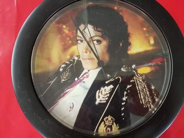 Michael Jackson - Quarzwanduhr - Rarität Michael Jackson - Quarzwanduhr - Rarität