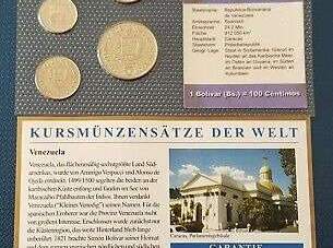 Kursmünzensatz VENEZUELA, 15 €, Marktplatz-Antiquitäten, Sammlerobjekte & Kunst in 2320 Rannersdorf