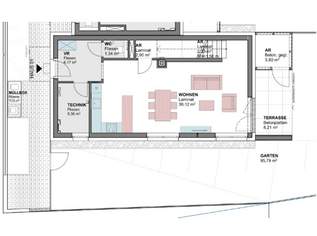 Charmante Doppelhaushälfte - DH 1, 1460 €, Immobilien-Häuser in 7092 Gemeinde Winden am See