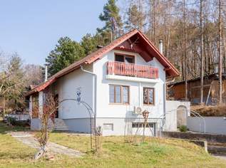 Landhaus in erhöhter Aussichtslage mit weitläufigem Grundstück im schönen Strassertal, 298000 €, Immobilien-Häuser in 3491 Elsarn im Straßertal