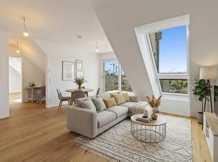 OBEN WOHNEN mit WEITBLICK ++ im Projekt KARL74, 496000 €, Immobilien-Wohnungen in 1220 Donaustadt