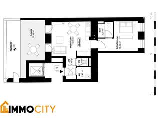 Großzügige 2-Zimmer-Wohnung mit außergewöhnlich großer Loggia und viel Privatsphäre, 1030 Wien, 299000 €, Immobilien-Wohnungen in 1030 Landstraße Großzügige 2-Zimmer-Wohnung mit außergewöhnlich großer Loggia und viel Privatsphäre, 1030 Wien, 299000 €, Immobilien-Wohnungen in 1030 Landstraße