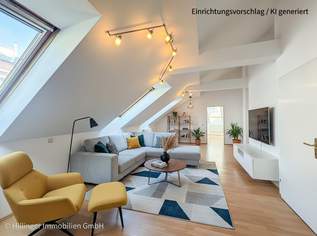 Unter € 3.550/m² beim Bahnhof Floridsdorf | 72 m² DG-Wohnung, 2 Zimmer, sofort beziehbar, 255000 €, Immobilien-Wohnungen in 1210 Floridsdorf Unter € 3.550/m² beim Bahnhof Floridsdorf | 72 m² DG-Wohnung, 2 Zimmer, sofort beziehbar, 255000 €, Immobilien-Wohnungen in 1210 Floridsdorf