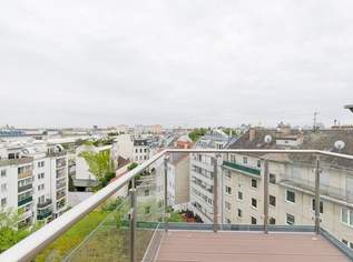 Exklusive Dachgeschosswohnung mit 2 Terrassen nahe Augarten – Ruhelage & Fernblick, 889000 €, Immobilien-Wohnungen in 1200 Brigittenau