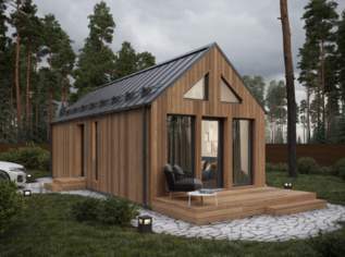 Modulhaus 38 m² mit Terrasse, 60800 €, Haus, Bau, Garten-Hausbau & Werkzeug in 1010 Innere Stadt