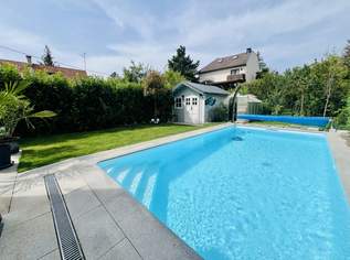 550m zur U-Bahn - 400m zur Bader Bahn - neuwertiges Einfamilienhaus mit Garten und Pool - Kamin - Stellplatz - Klimaanlage - Luftwärmepumpe, 1998000 €, Immobilien-Häuser in 1120 Meidling