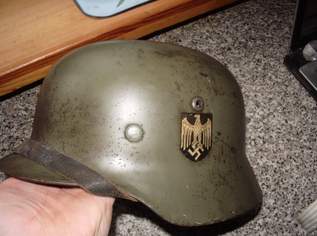 Original Stahlhelm M35 Kriegsmarine aus Wk2 , 500 €, Marktplatz-Sammlungen & Haushaltsauflösungen in 1010 Innere Stadt