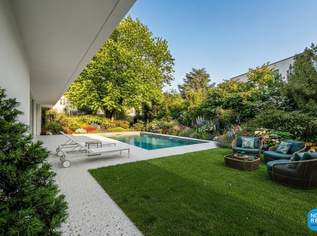 Bezugsfertige Villa der Wiener Moderne mit Garten und Swimmingpool, 6990000 €, Immobilien-Häuser in 1190 Döbling Bezugsfertige Villa der Wiener Moderne mit Garten und Swimmingpool, 6990000 €, Immobilien-Häuser in 1190 Döbling