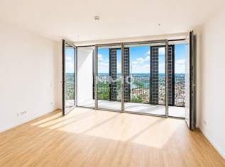 DC2 Tower: 43. Etage - Erstbezug mit 14m2 Loggia – Stilvolle 2-Zimmer-Wohnung, 1700 €, Immobilien-Wohnungen in 1220 Donaustadt DC2 Tower: 43. Etage - Erstbezug mit 14m2 Loggia – Stilvolle 2-Zimmer-Wohnung, 1700 €, Immobilien-Wohnungen in 1220 Donaustadt