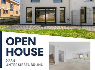 OPEN HOUSE am Freitag den 22.05 ab 12:00 Uhr - Doppelhaushälften im belagsfertigen Zustand, 399000 €, Immobilien-Häuser in 2284 Untersiebenbrunn OPEN HOUSE am Freitag den 22.05 ab 12:00 Uhr - Doppelhaushälften im belagsfertigen Zustand, 399000 €, Immobilien-Häuser in 2284 Untersiebenbrunn