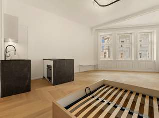 Luxus nach Maß – exklusive Altbauwohnung mit Stuck und edlem Eichenparkett, 545900 €, Immobilien-Wohnungen in 1050 Margareten