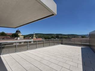 FLORIANI – Quartier am Tullnerfeld - Eleganter 3 Zimmer Dachterrassentraum - Klimaanlage - Bahnhof Tullnerfeld in der Nähe - PROVISIONSFREI, 410000 €, Immobilien-Wohnungen in 3441 Judenau