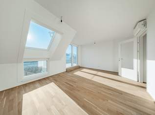 Neues Wohnen mit Weitblick >> zukunftsorientierte Dachgeschoss Wohnung aus hochwertigen Materialien >> LAGE LAGE LAGE, 494700 €, Immobilien-Wohnungen in 1210 Floridsdorf