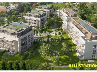 Erstbezug 01.10.2026: Geförderte 4 Zimmer Wohnung mit 2 Balkone - Tiergartenweg 32a - Top 54 A, 797.98 €, Immobilien-Wohnungen in 8055 