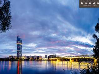 | MILLENNIUM TOWER | Erstklassige Büros mit Ausblick, 5312.5 €, Immobilien-Gewerbeobjekte in 1200 Brigittenau