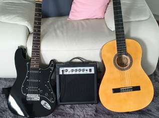 Gitarren-Akustik u. E-Gitarre , 100 €, Marktplatz-Musik & Musikinstrumente in 7083 Gemeinde Purbach Gitarren-Akustik u. E-Gitarre , 100 €, Marktplatz-Musik & Musikinstrumente in 7083 Gemeinde Purbach