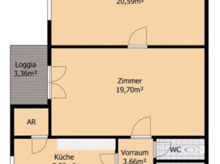 Voll ausgestattete 2 Zimmer Wohnung Voll ausgestattete 2 Zimmer Wohnung
