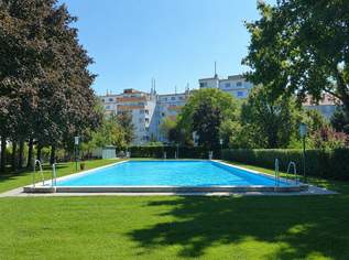Singlewohnung (Anlage mit großem Garten mit Outdoor-Swimmingpool mit viel Flair und Fun), 219000 €, Immobilien-Wohnungen in 1210 Floridsdorf